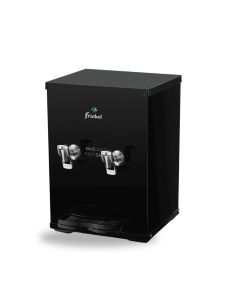 Bebedouro Industrial de Mesa Frisbel 10 Litros 1 Torneira Gelada e 1 Torneira Natural Black - 220V