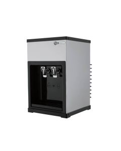 Bebedouro Industrial de Mesa Knox 10 Litros 1 Torneira Gelada e 1 Natural KX01D NG 2T UNIQ Inox Escovado - 220V