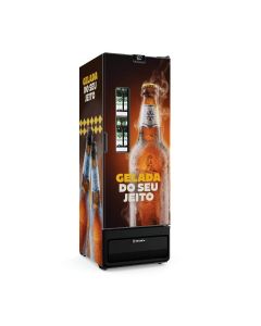 Cervejeira Metalfrio 576 Litros Adesivada VN50EL Âmbar - 220V Cervejeira Metalfrio 576 Litros Adesivada VN50EL Âmbar - 220V