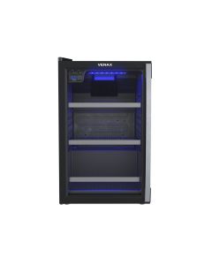 Cervejeira Venax Blue Light 102 Litros Porta Invertida Preto - 110V