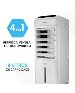 Climatizador de Ar Philco 8 Litros 4 em 1 PCL08A Branco - 220V