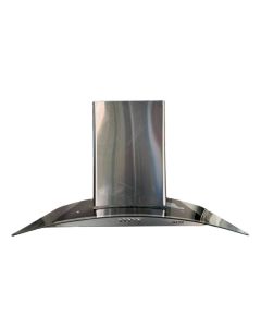 Coifa de Parede Hulter 80 cm Vidro Curvo HT11YBC Inox - 127V