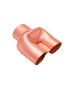 Conexão Y em Cobre Regular 1/2pol 0,79mm Forming MD012012012
