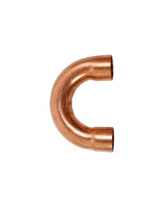 Curva 180&deg; Conex&atilde;o Cobre 1/2 pol 0,79mm Hulter HT2C18012P