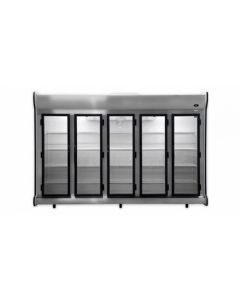 Expositor Vertical Auto Serviço Fricon ACFM 2375 Litros  Preto ACFM2375-2V004 - 220V