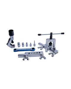 Flangeador 1/8"-3/4" Kit com Alargador, Catraca, Cortador e Maleta Hulter HT5278F