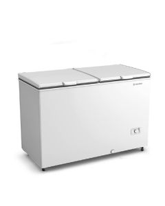 Freezer Horizontal Inverter 2 Tampas Metalfrio Dupla A&ccedil;&atilde;o 419 Litros DA420IF Branco - Bivolt