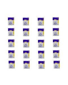Kit 20 Unidades Fita PVC Sem Adesivo Branca Hulter 100x10m