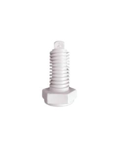 Kit 4 Pés Niveladores Lava-Louças Compatível Electrolux LE08 DePlastic M412