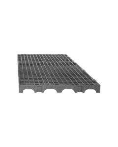 Kit 6un Estrado para Câmara Frigorífica Reforçado Croplastic 50x25x2,5cm Cinza