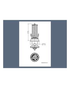 Orifício para válvula de expansão TE 5 Danfoss 067B2708