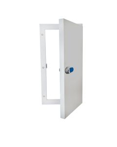 Porta Giratória Para Câmara Fria de Congelados Hulter 180X80cm com 4 Batentes