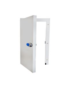 Porta Giratória Para Câmara Fria de Congelados Hulter 180X80cm com 3 Batentes e Abertura Para a Direita