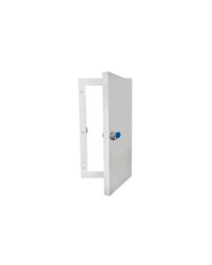 Porta Giratória para Câmara Fria de Resfriados Hulter Eco Plus 180x80cm com 4 Batentes