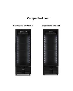 Prateleira Grade Suspensa Imbera VRS16S/CCV315S Preta