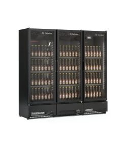 Refrigerador Vertical 3 Portas Gelopar Frost Free Conveniência Carbono 1468 Litros GCBC-1450 All Black - 220V Refrigerador Vertical 3 Portas Gelopar Frost Free Conveniência Carbono 1468 Litros GCBC-1450 All Black - 220V