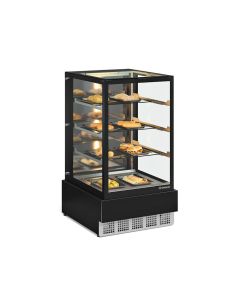 Vitrine Estufa Gelopar Conveni&ecirc;ncia MGEE-070 Preta - 220V