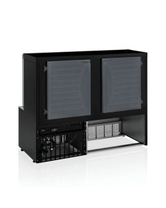Vitrine Refrigeração Ar Forçado Gelopar Aurora GPFA-140R-PR 140cm - 220V