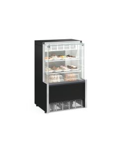 Vitrine Refrigerada Dupla Fun&ccedil;&atilde;o Aurora Gelopar 75 cm GPEA-075R Preta - 220V