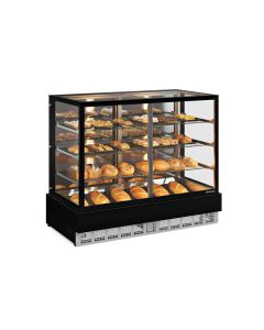 Vitrine Neutra Conveni&ecirc;ncia Gelopar MGEN-150 Preta