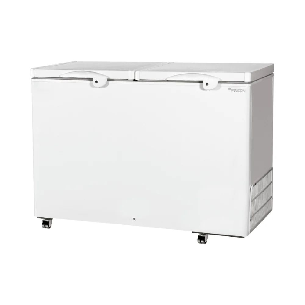 Freezer Horizontal 2 Tampas Fricon Dupla Ação 411 Litros HCED411 Branco - 110V