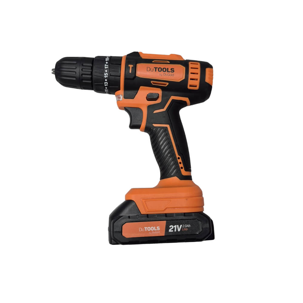 Parafusadeira Furadeira 2 Baterias com Maleta-Dutools HT5CD133HMF