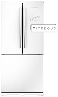 Refrigerador Brastemp Frost Free Side Inverse 540 Litros Branca