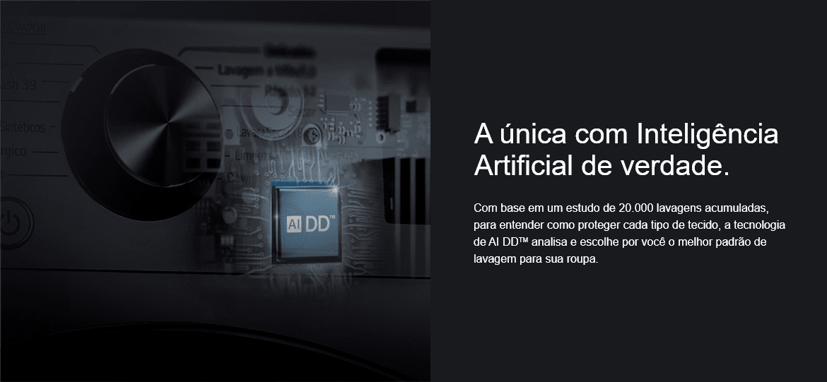 A única com inteligência artificial de verdade