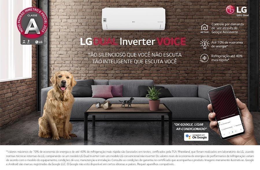 LG Dual Inverter Voice