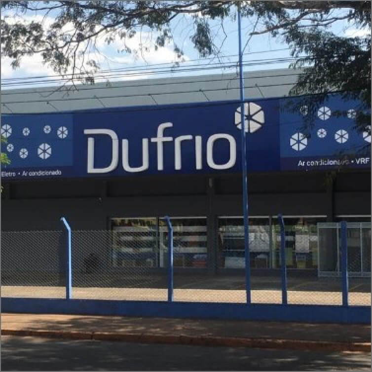 Sede da Dufrio na cidade de Mato Grosso do Sul