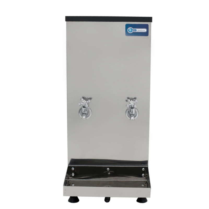 Produto Bebedouro Industrial de Mesa Knox 25 Litros 2 Torneiras Geladas Inox - 220V-1