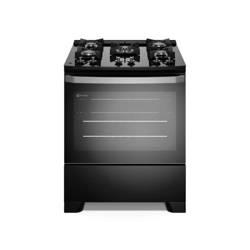Produto fogao-5-bocas-electrolux-efficient-com-perfectcoo- fe5gb-mesa-de-vidr- preto-bivolt-1