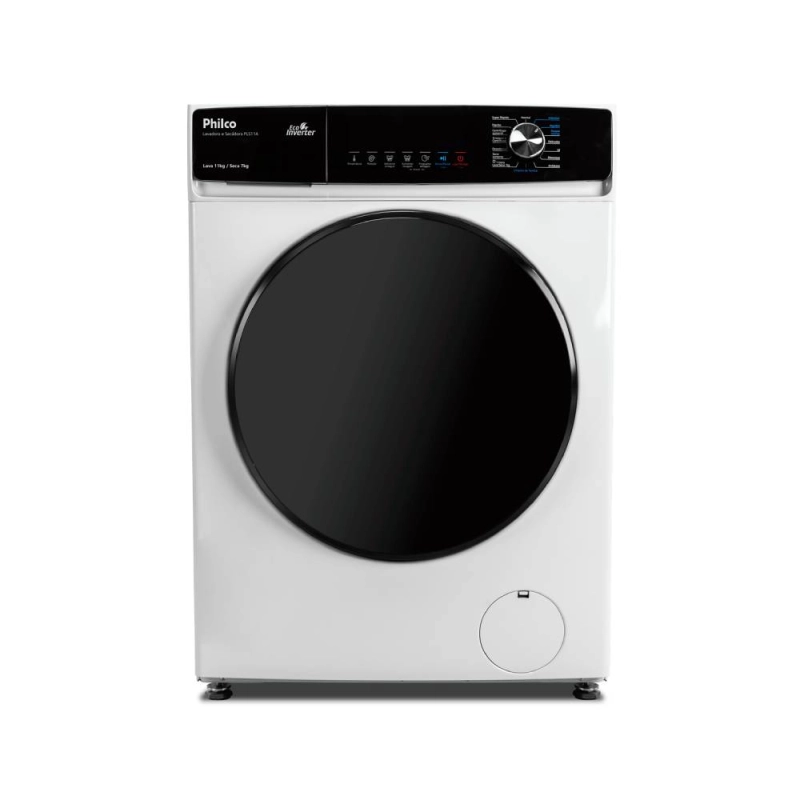 Produto lava-e-seca-philco-11kg-7kg-inverter-pls11a-branca-127v-1