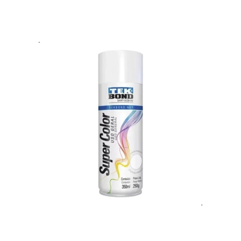 Produto tinta-spray-branco-brilhante-uso-geral-350ml250g-tekbond-1