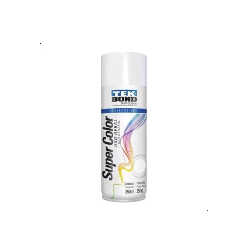 Produto tinta-spray-branco-fosco-uso-geral-350ml250g-tekbond-1