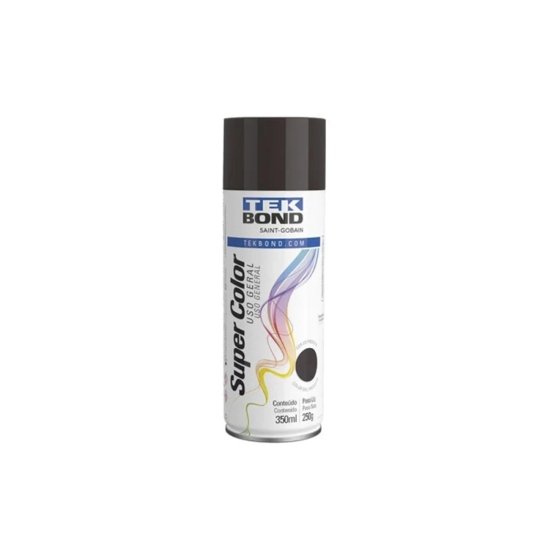 Produto tinta-spray-preto-brilhante-uso-geral-350ml250g-tekbond-1