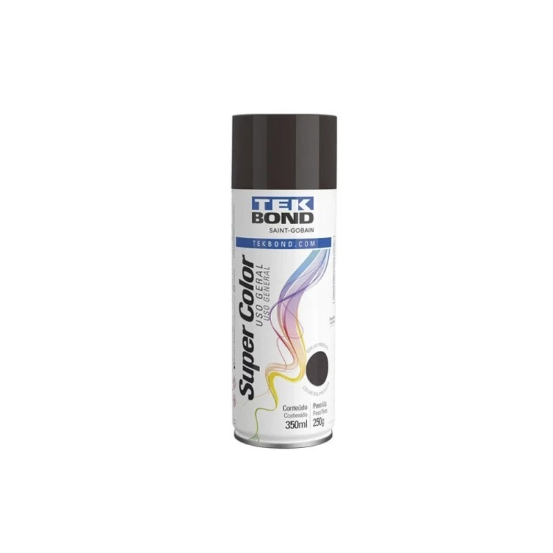 Produto tinta-spray-preto-fosco-uso-geral-350ml250g-tekbond-1