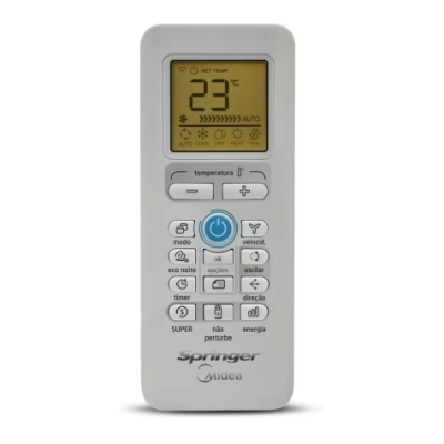 Produto ar-condicionado-split-springer-midea-airvolution-9000-btus-frio-42AFFCG09S5-220v-controle