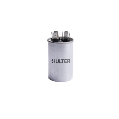 Produto capacitor-duplo-50-5-mfd-terminal-de-metal-hulter-440v