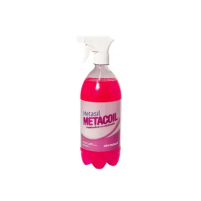 Produto detergente-desincrustante-metasil-metacoil-1-litro-limpeza-de-ar-condicionado