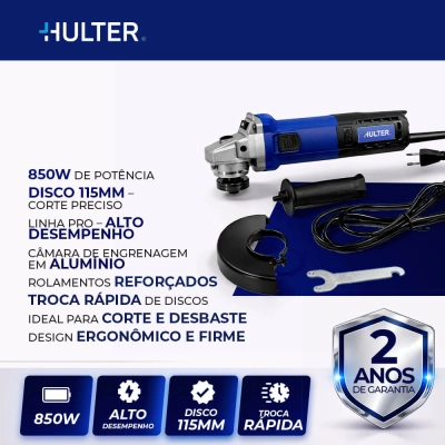Produto esmerilhadeira-angular-850w-115mm-110v-hulter-pro-ht1ag660110vf-6