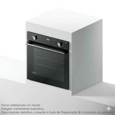 Produto forno-de-embutir-electrolux-80-litros-efficient-com-perfectcook-aagás-oe8gh-preto-220v-4