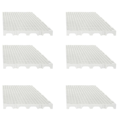 Produto kit-6un-estrado-para-camara-frigorifica-reforcado-croplastic-50x25x2-5cm-branco-1