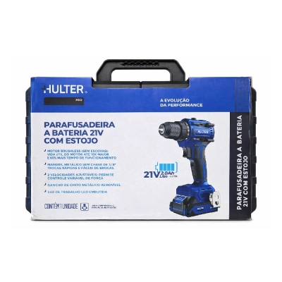 Produto parafusadeira-furadeira-maleta-brushless-bateria-21v-hulter -6